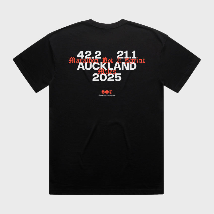 AKL MARA '25 OVERSIZED TEE - BLACK
