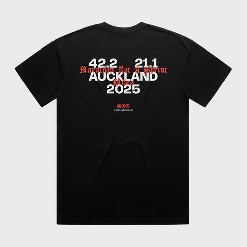 AKL MARA '25 OVERSIZED TEE - BLACK