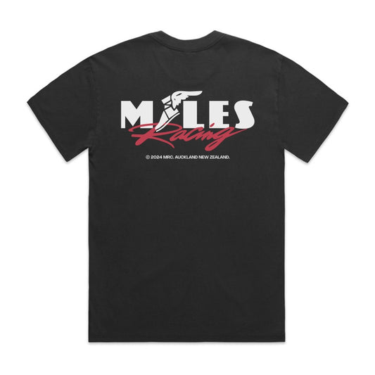 RACING T-SHIRT - FADED BLACK (PRE-ORDER)